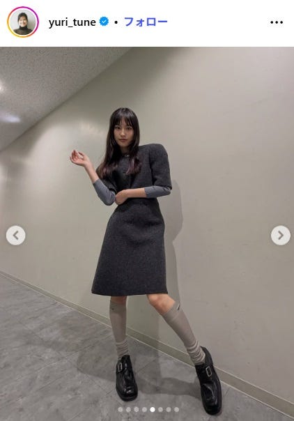 恒松祐里Instagramより