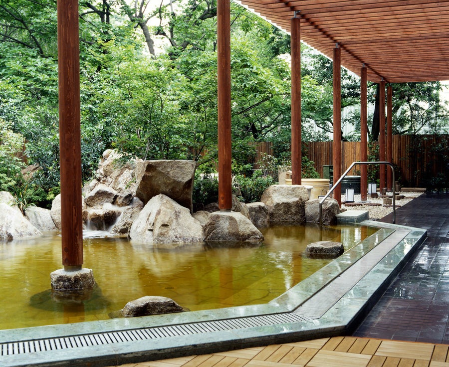 庭の湯