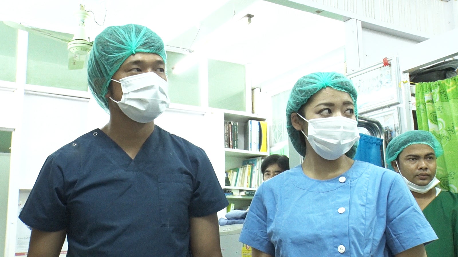 ハト胸、ゆめちん／「あいのり：Asian Journey」第8話より（C）フジテレビ