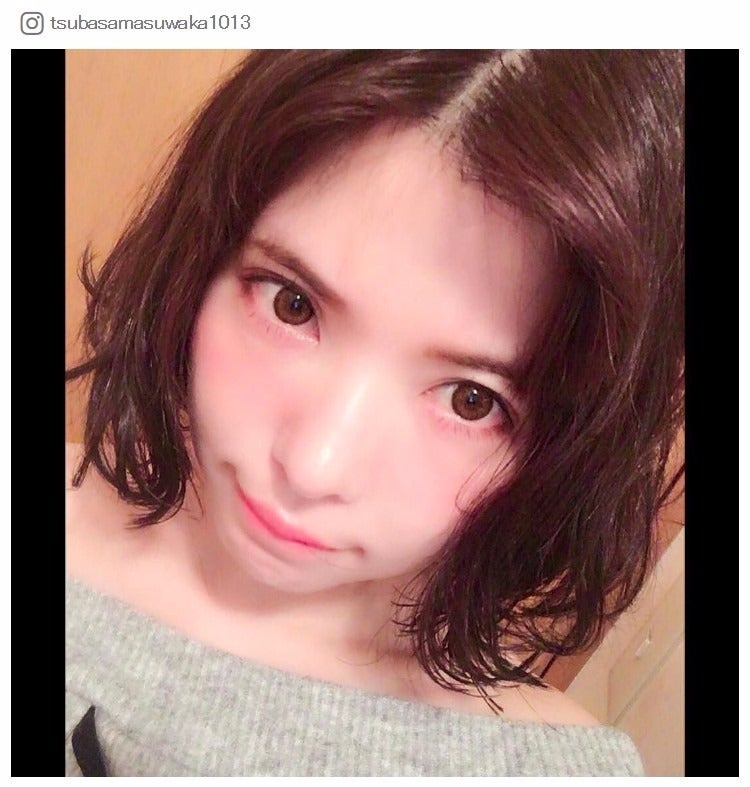 益若つばさ、でこ出し×濡れ髪が色っぽ可愛い！「挑戦」スタイルに絶賛