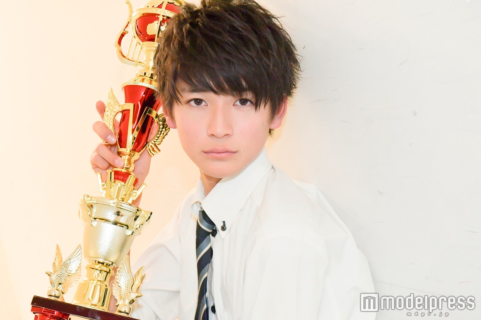 高橋文哉／写真は「男子高生ミスターコン2017」グランプリ獲得直後（C）モデルプレス