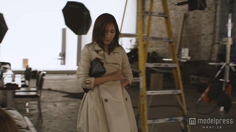 紗栄子／メイキングムービーより