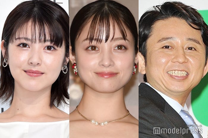 浜辺美波、橋本環奈、有吉弘行(C)モデルプレス