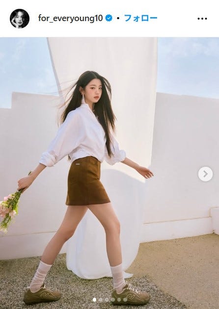 ウォニョンInstagramより