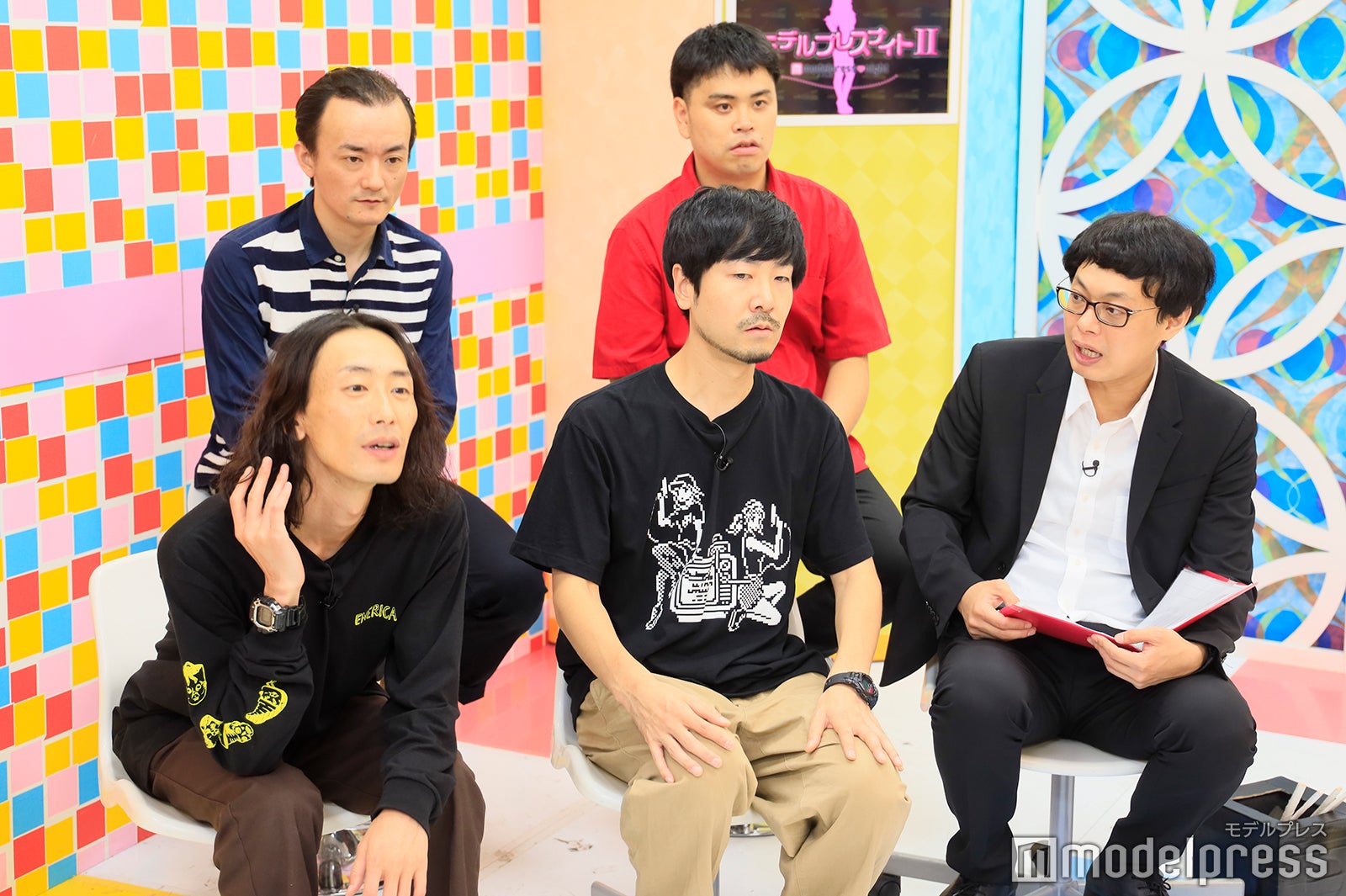 前列：GAG、後列：ななまがり（C）モデルプレス