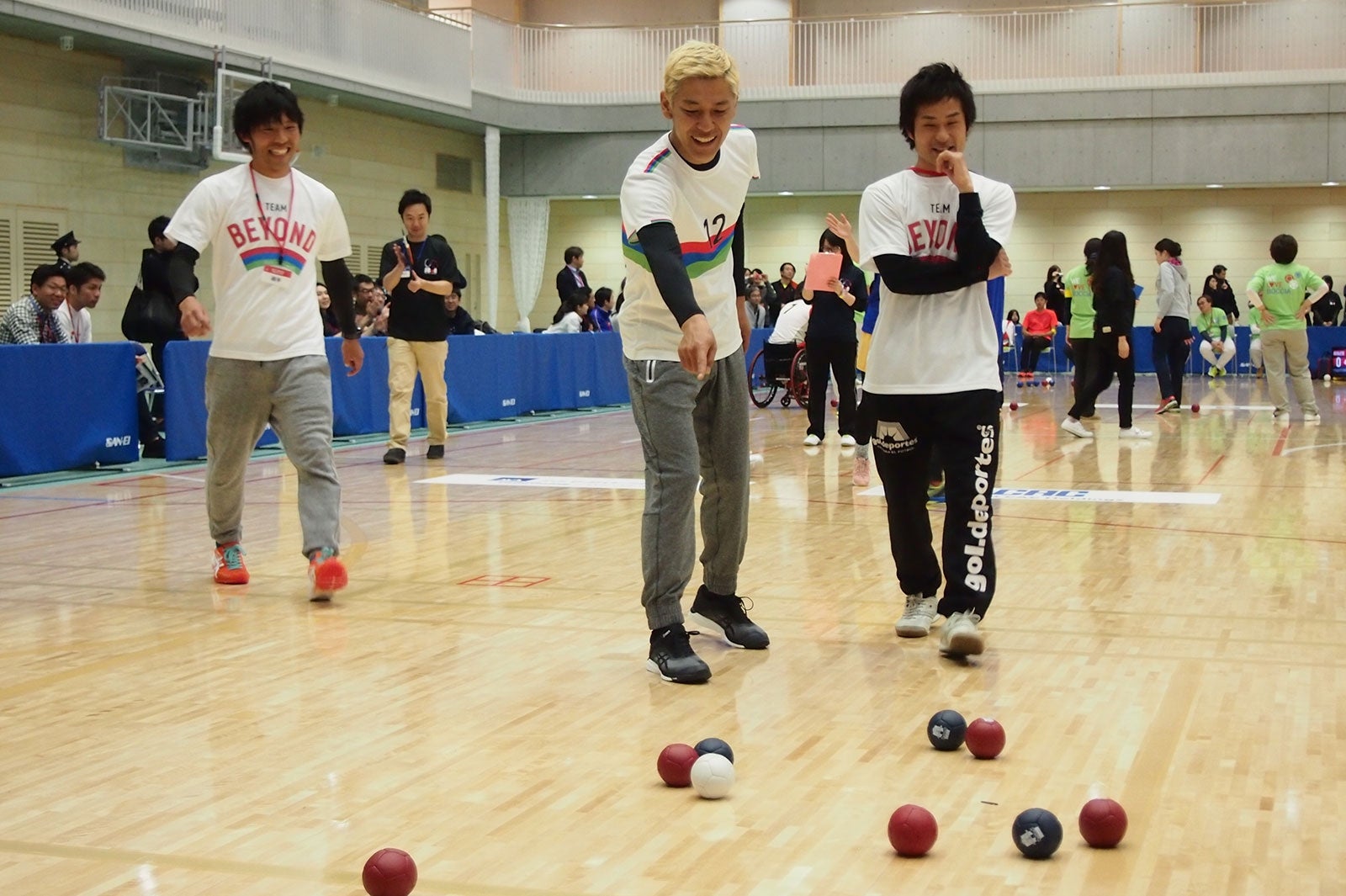 田村亮／「2017ボッチャ東京カップ」の模様（提供写真）