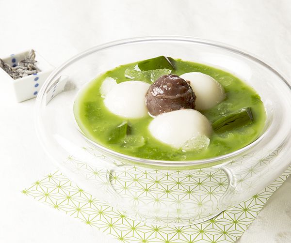 宇治抹茶白玉￥790／画像提供：クリエイト・レストランツ