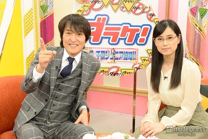 千原ジュニア、米田弥央(画像提供:スカパー!)