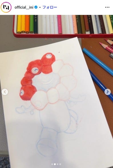 池崎理人/INI公式Instagramより