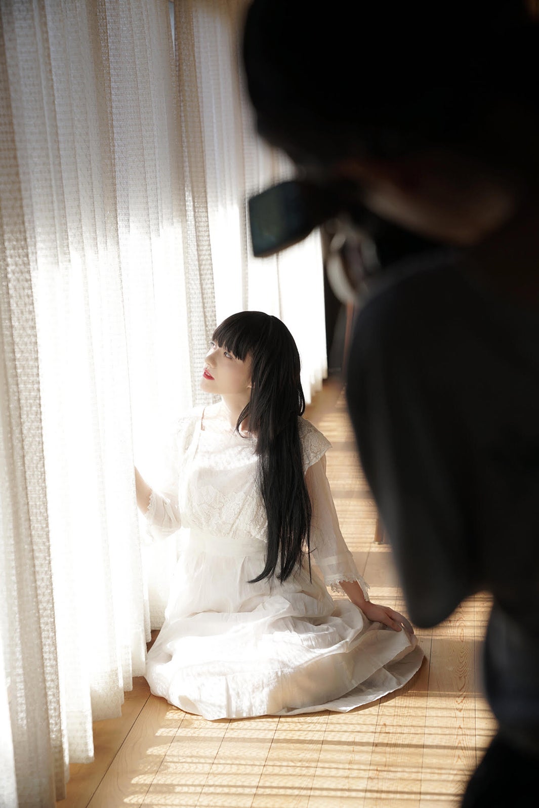 小島藤子／「PASHASTYLEvol.3」オフショット（提供画像）