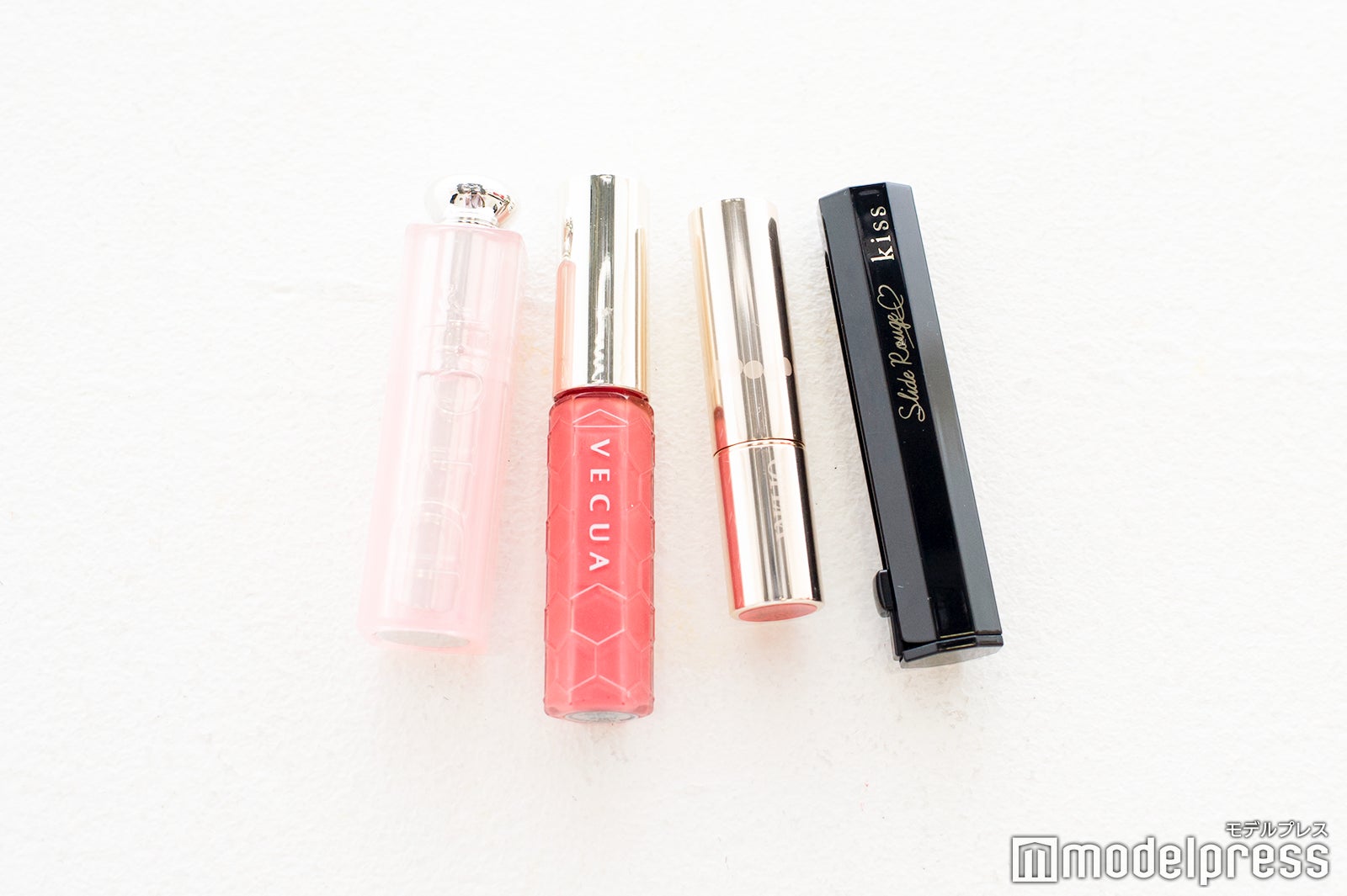 ディオールアディクトリップグロウ、ベキュアハニーラスター、オペラリップティント、キススライドルージュ （C）モデルプレス