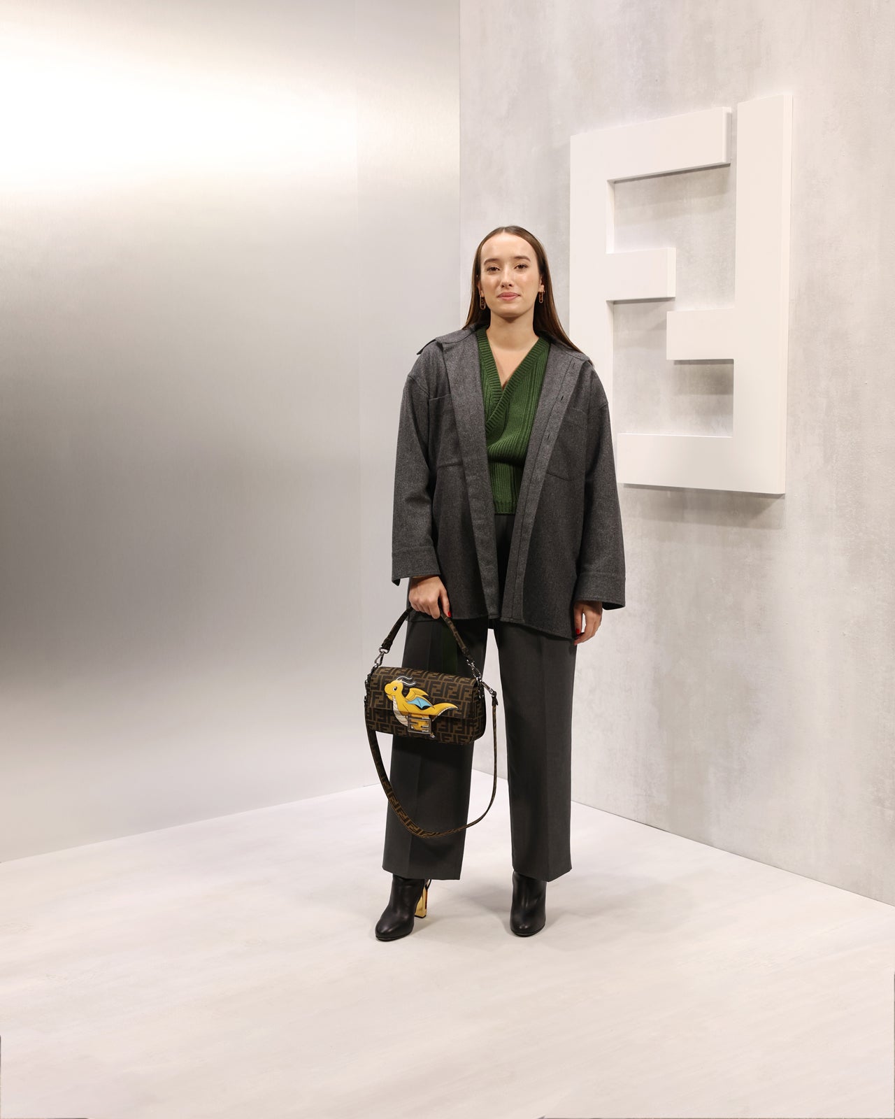 「フェンディ」2024-25年秋冬メンズコレクション（提供写真）