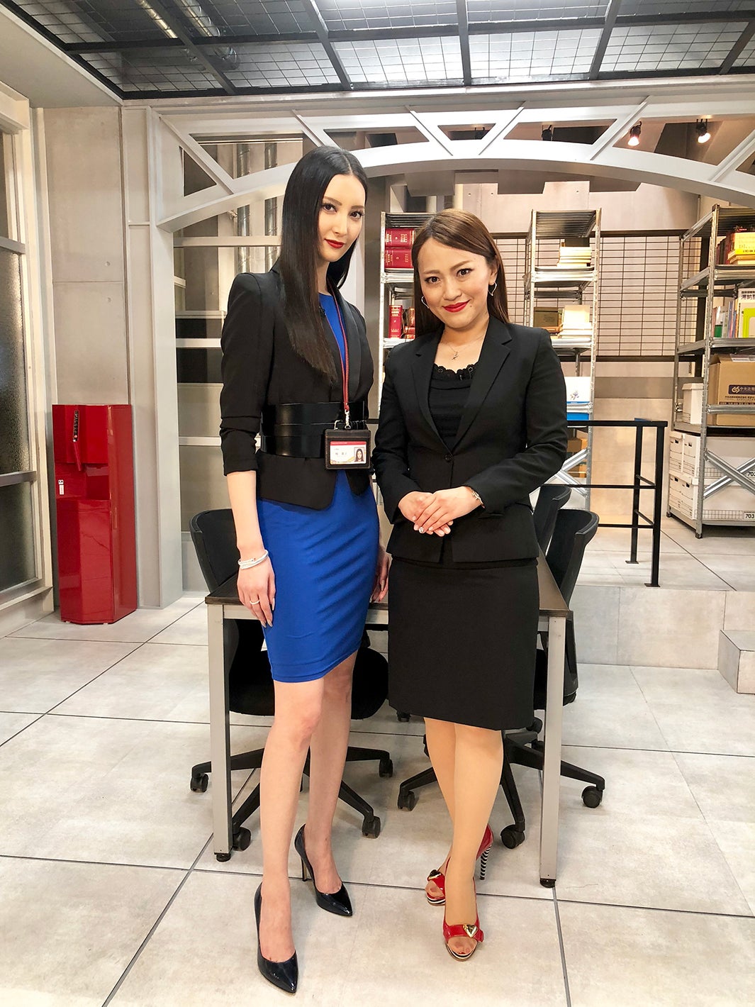 菜々緒、永見佳織（画像提供：静岡第一テレビ）