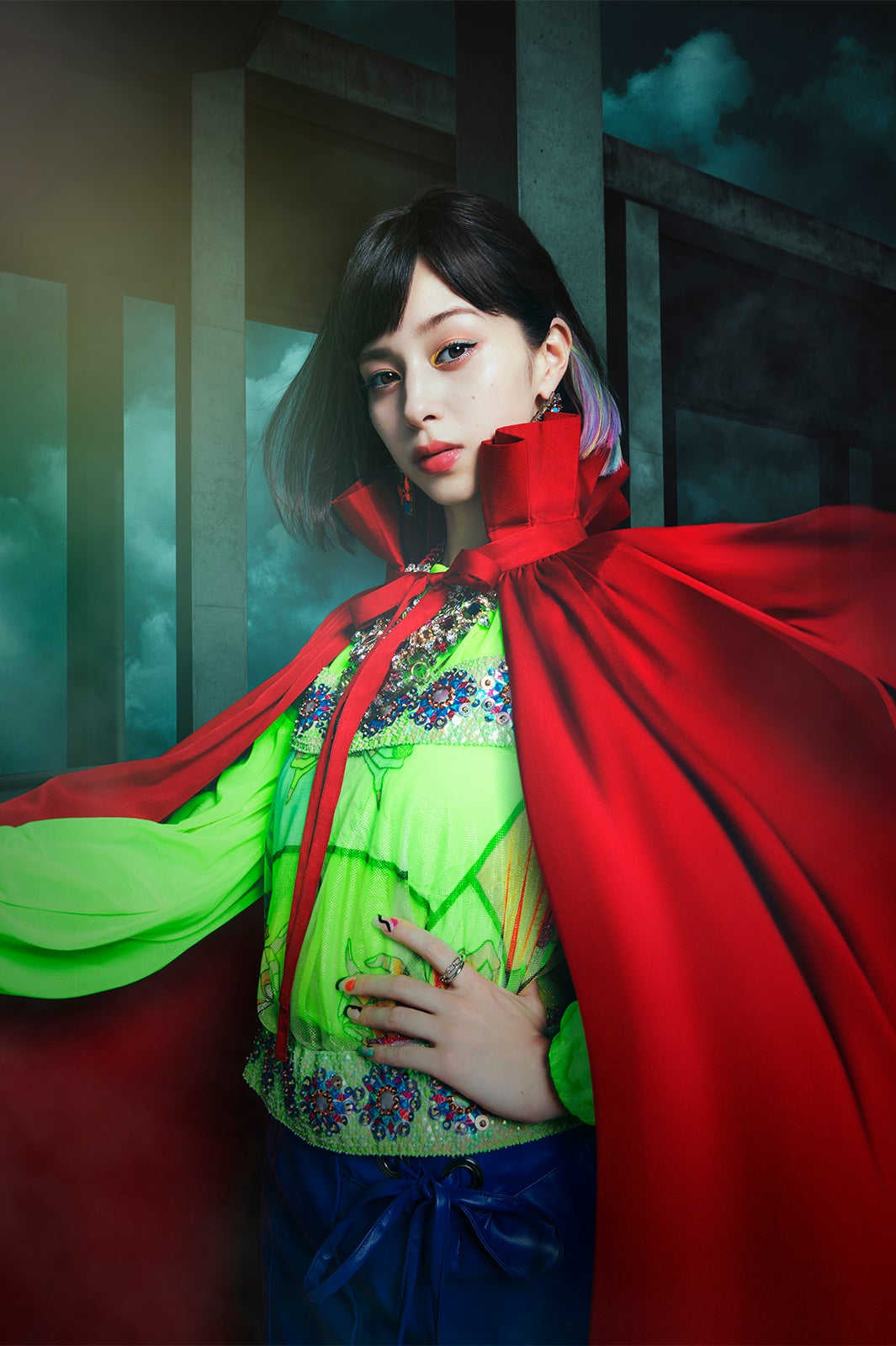 中条あやみ／『閻魔堂沙羅の推理奇譚』（C）NHK