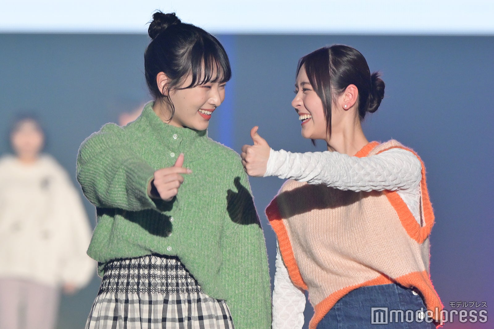 平川そよ花さん、伊藤日菜子さん「TGC CAMPUS STAGE」より（C）モデルプレス