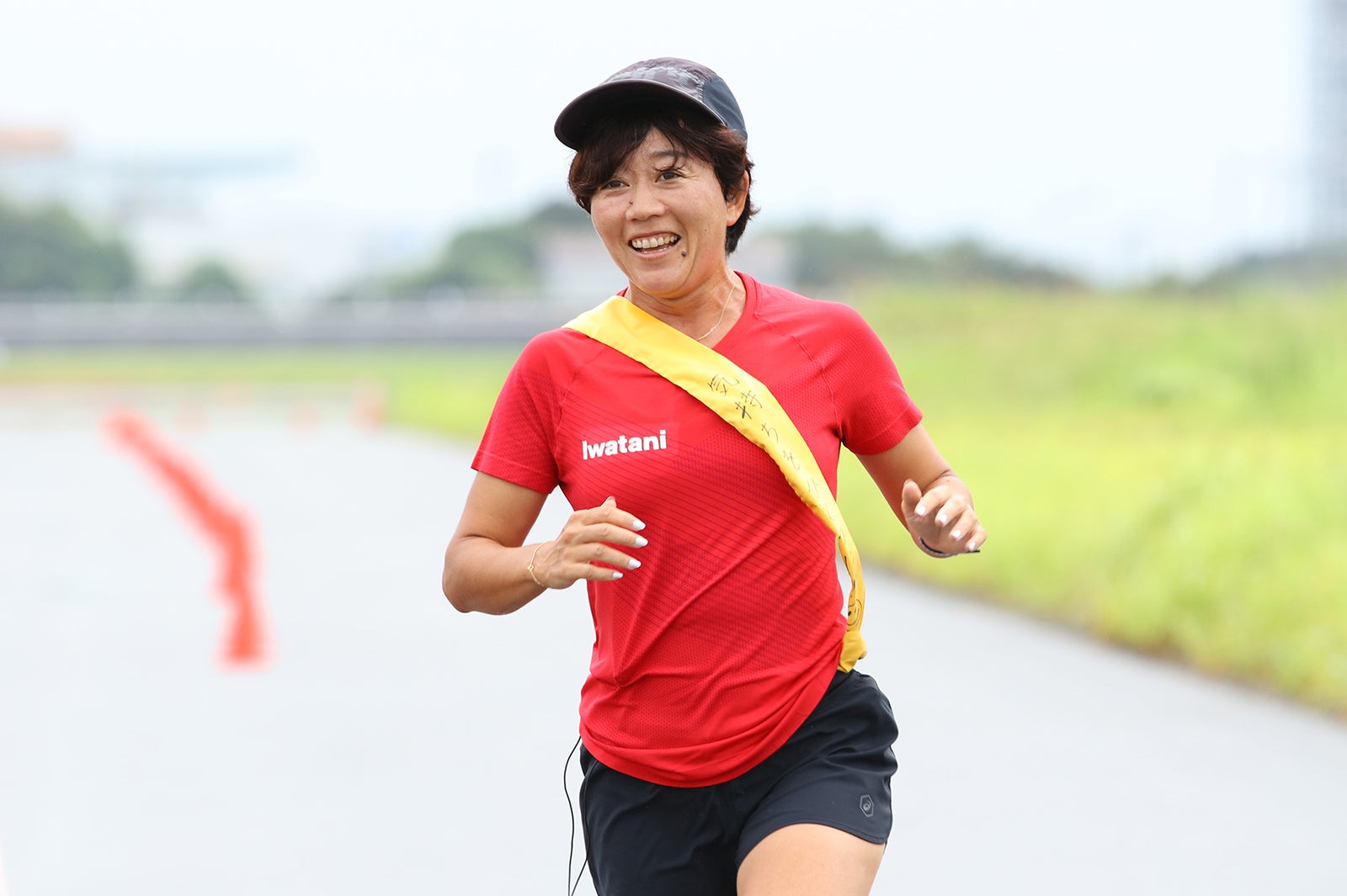 野口みずき（C）日本テレビ