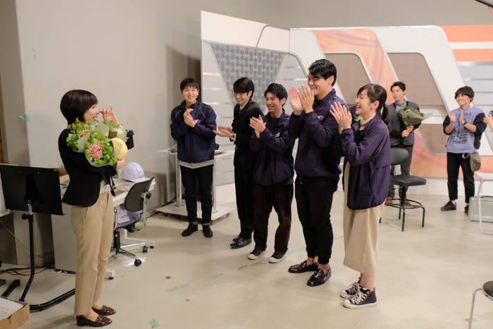 クランクアップの様子(写真提供:北海道テレビ)