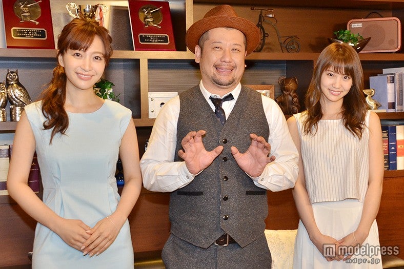 （左から）竹内渉、ケンドーコバヤシ、永尾まりや