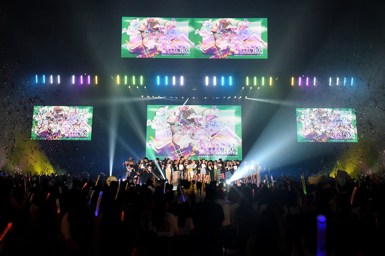 「KANSAI COLLECTION 2019AW」フィナーレの模様（提供写真）