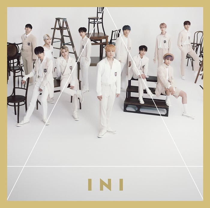 INIデビューシングル 「A」初回限定盤B（C）LAPONE ENTERTAINMENT