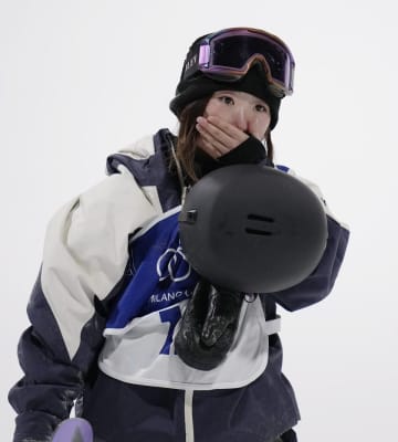 岩渕麗楽は3度目の正直ならず涙「五輪はやっぱり難しいな」スノボー・ビッグエアで11位