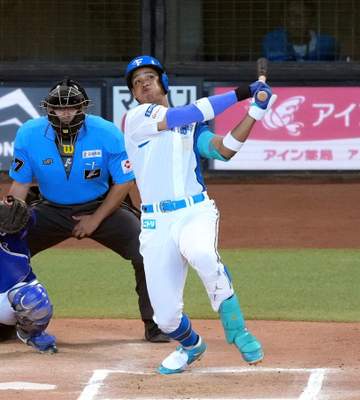 日本ハム・万波 横浜高先輩の涌井撃ち弾「自分の中では少し特別な対戦」 カード初戦ではもう1人の先輩・柳からも左前打「貴重な2試合になった」