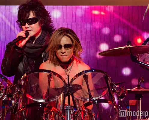 X JAPAN・YOSHIKI「出禁にならない程度に」と意気込み「hideもTAIJIも一緒に」と誓う<紅白リハ>