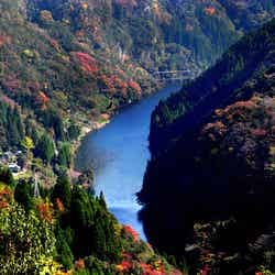 “九州のグランドキャニオン”が熊本にあった！「蘇陽峡」の壮大な紅葉に感動／画像提供：熊本県