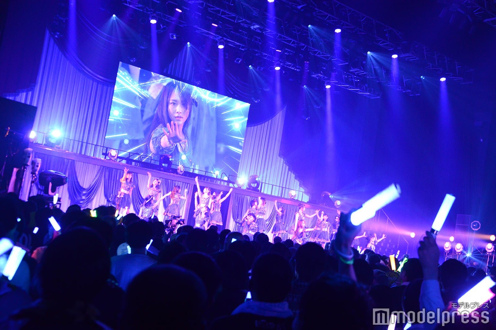 「AKB48 チームB単独コンサート～女神は可愛いだけじゃない～」 （C）モデルプレス