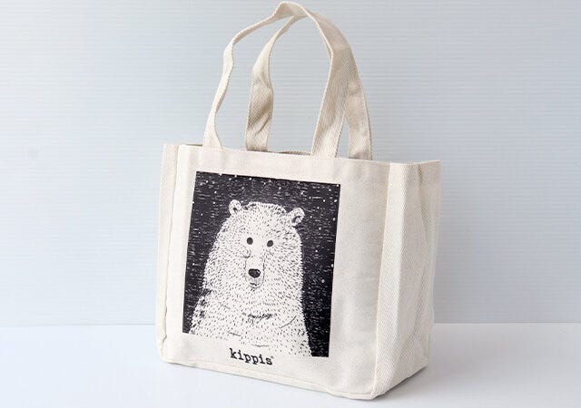 宝島社　ムック本　雑誌　付録　kippis（R）保冷クロス＆ランチトートバッグSET