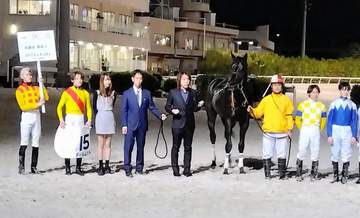 【地方競馬】穂刈隆師が開業初勝利「とりあえず結果を出せて良かった」とホッとした表情