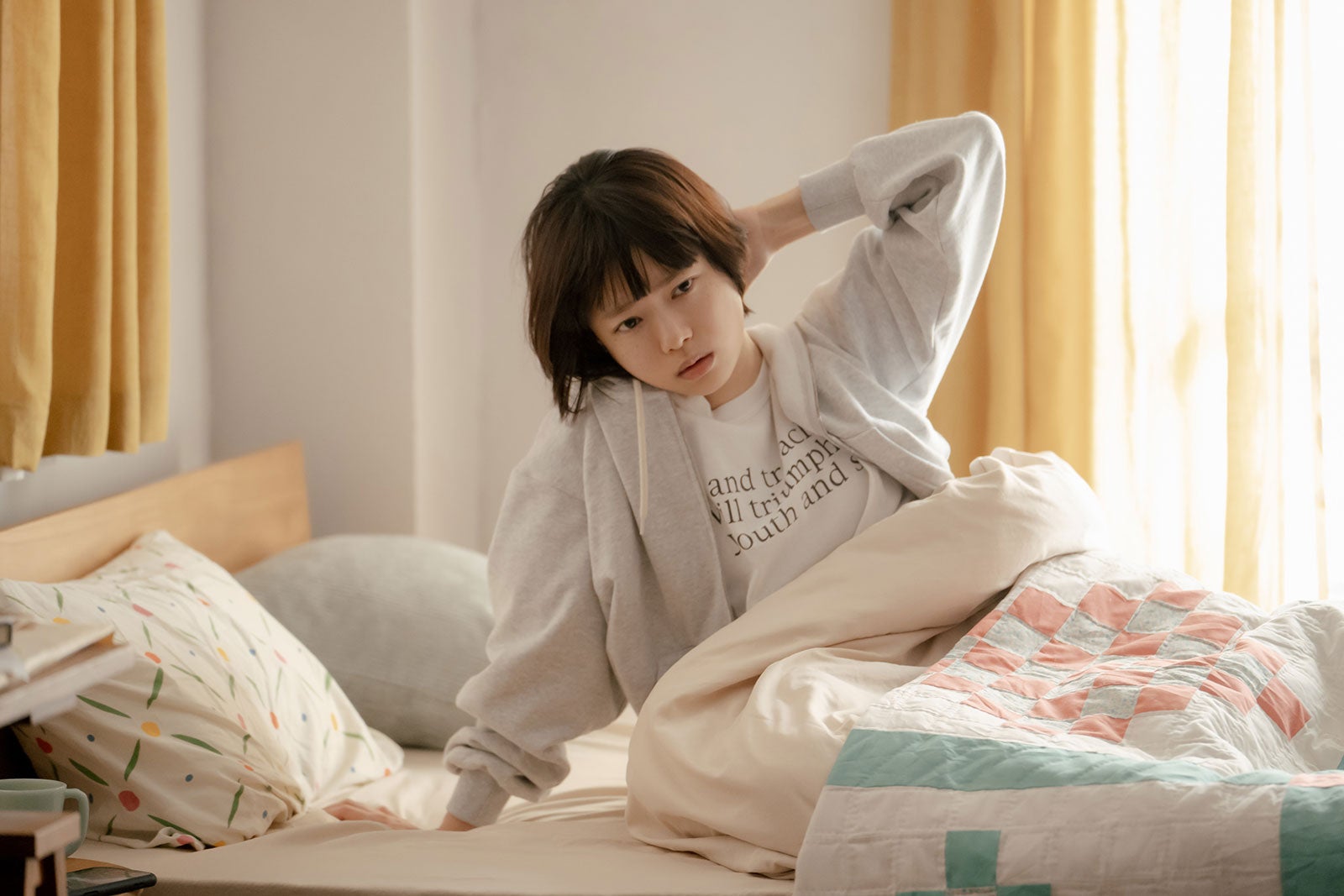 杉咲花「冬のなんかさ、春のなんかね」第9話（C）日本テレビ