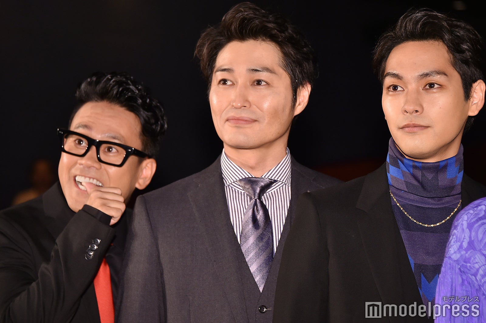 宮川大輔、安田顕、柳楽優弥 （C）モデルプレス