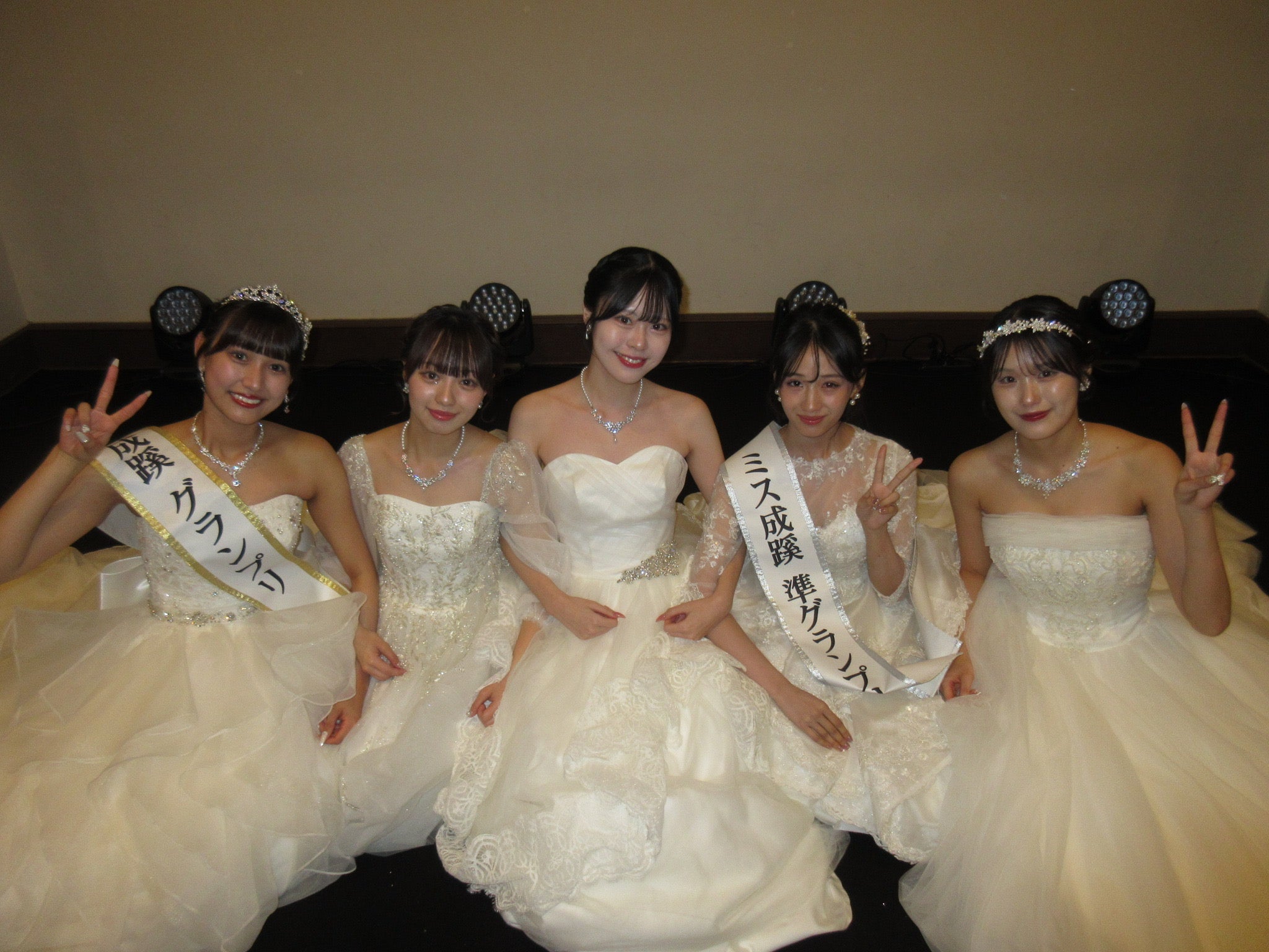 「ミス成蹊コンテスト2025」ファイナリスト（提供写真）