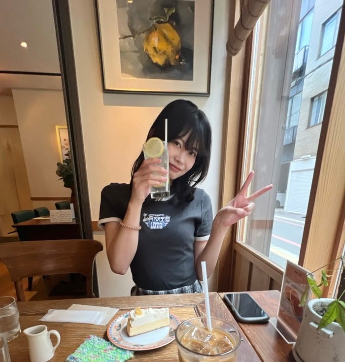 真帆「私らしく過ごす夏」(提供写真)