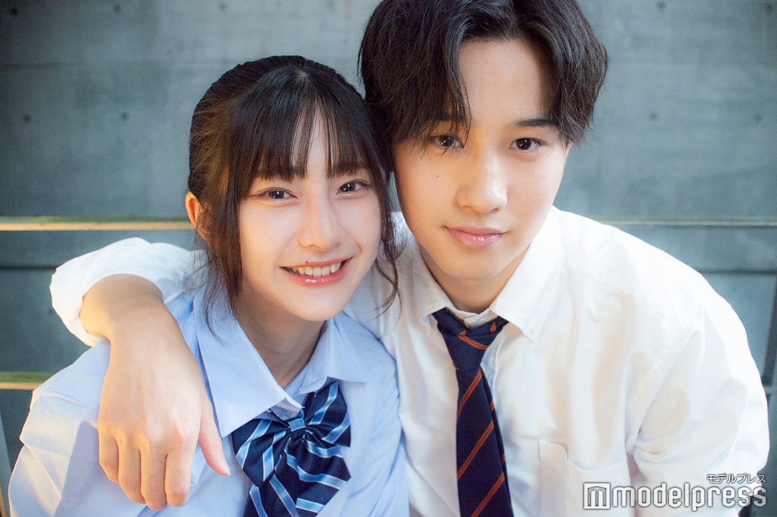 大西あきは、春山凜乃介（C）モデルプレス