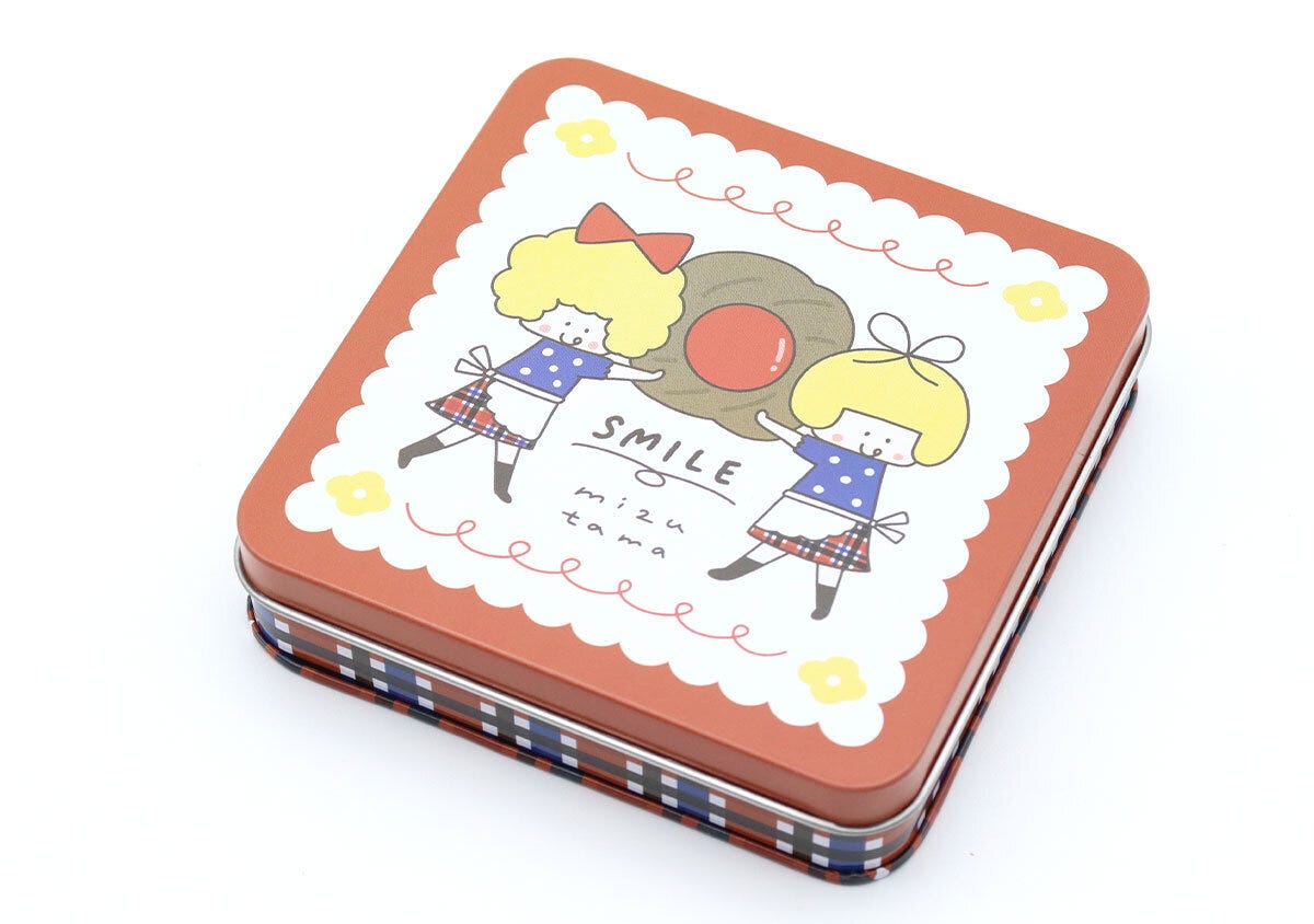 宝島社ムック付録のmizutamaのクッキーみたいなはんこと缶のセットBOOK2