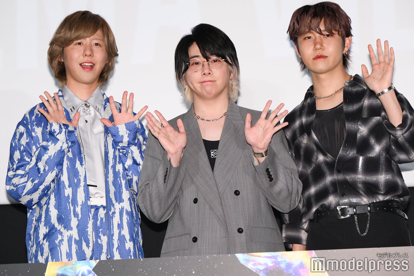 藤澤涼架、大森元貴、若井滉斗（C）モデルプレス