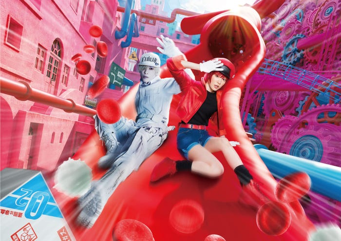 佐藤健、永野芽郁/映画「はたらく細胞」メインビジュアル(C)清水茜/講談社(C)原田重光・初嘉屋一生・清水茜/講談社(C)2024映画「はたらく細胞」製作委員会