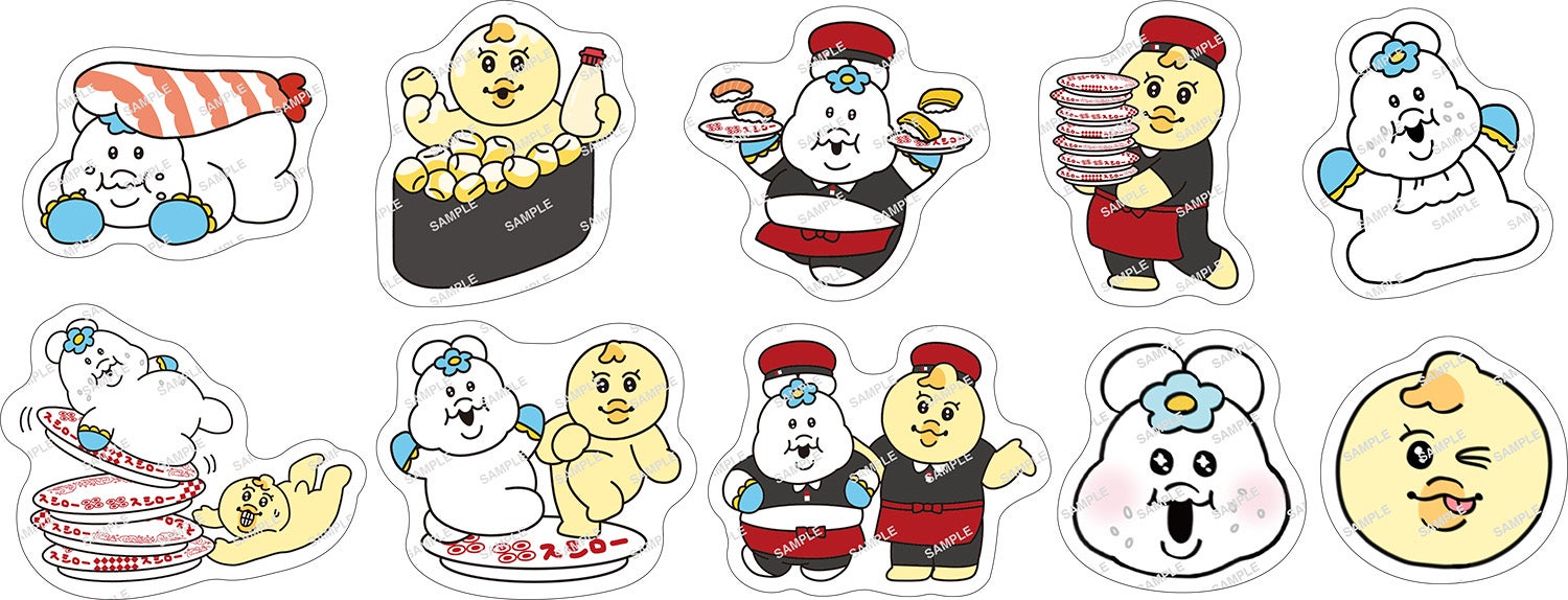 コラボ限定ピック（全10種）イメージ（提供写真）