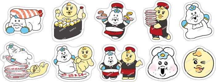 コラボ限定ピック(全10種)イメージ(提供写真)