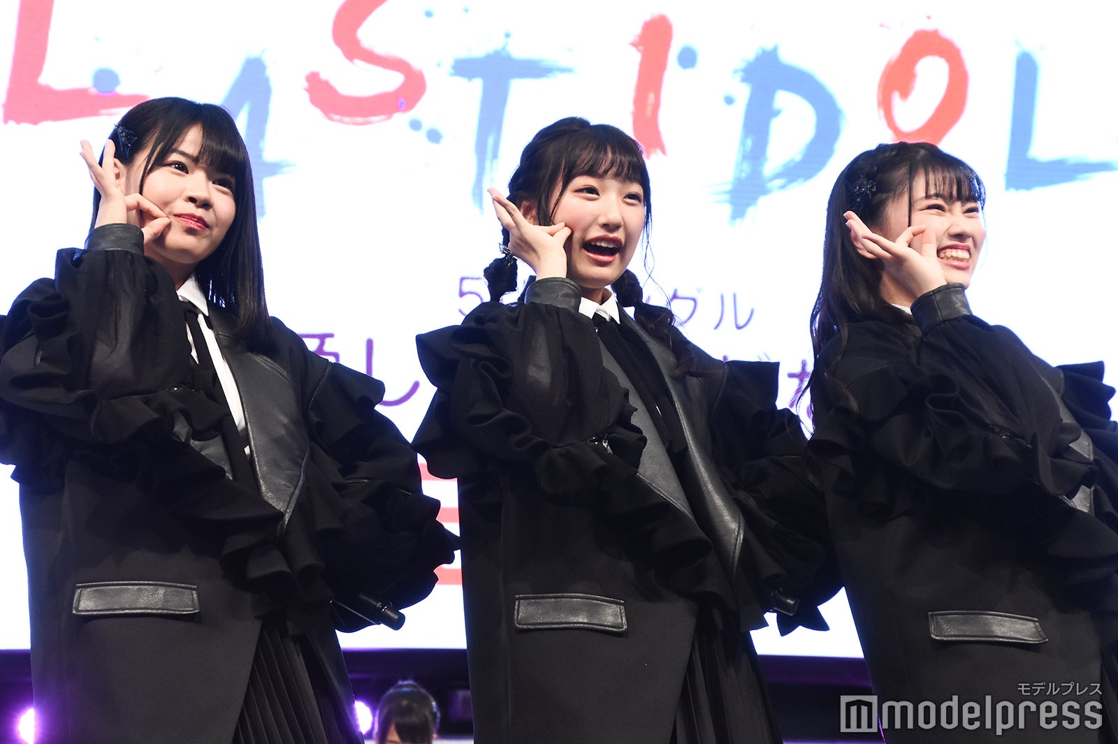 ラストアイドル2期生／ 下間花梨、町田穂花、大場結女（C）モデルプレス