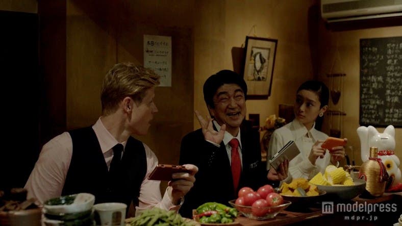 ゲームで上司とコミュニケーション/「ヘイ・デイ」CM「上司篇」より