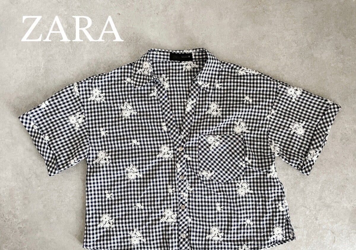 ZARAの刺繍シャツが可愛すぎ♡大人っぽもカジュアルも叶う着こなし術