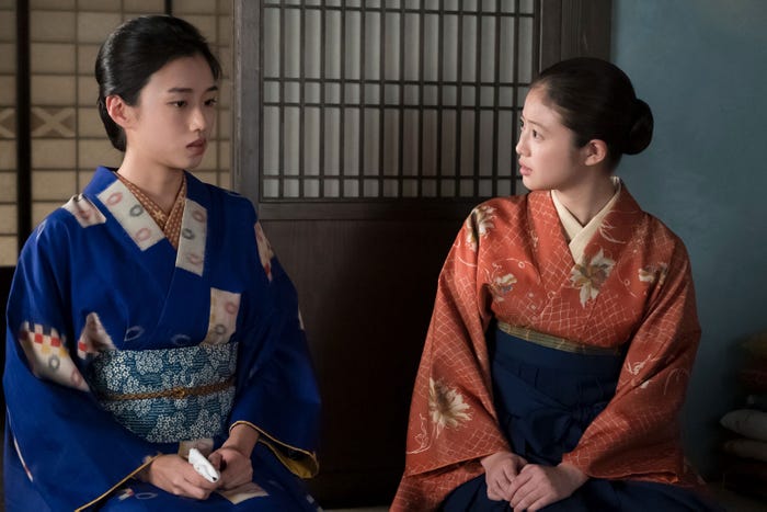 河合優実、今田美桜「あんぱん」第44話(C)NHK