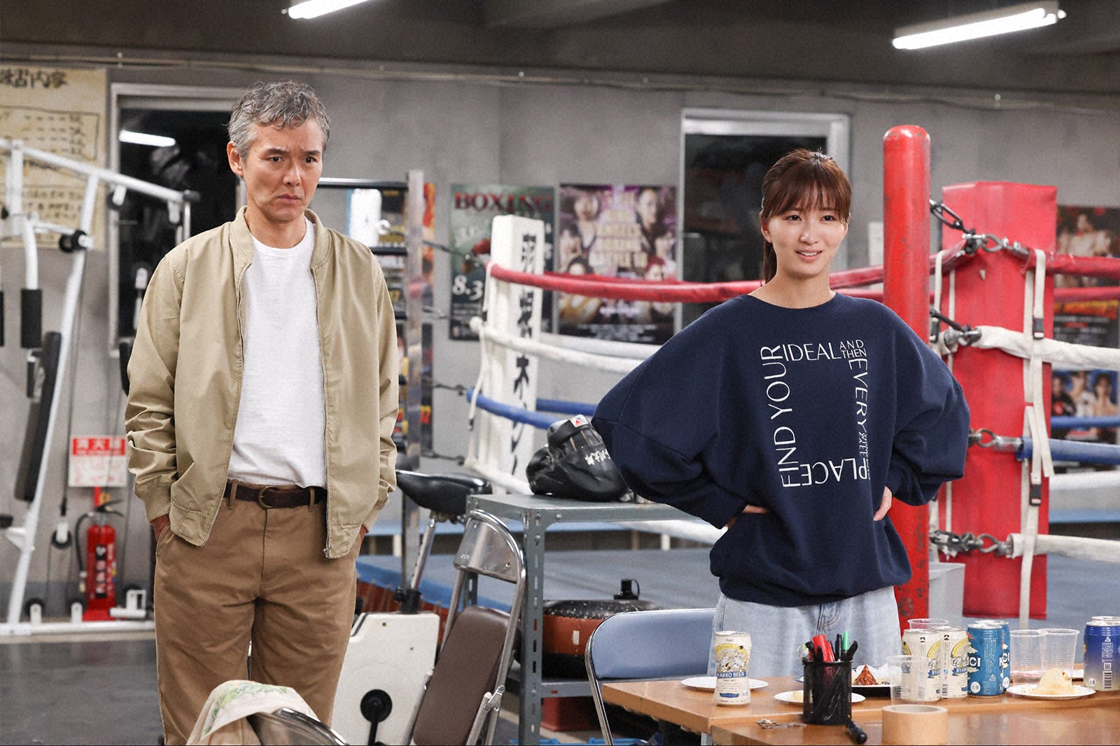 渡部篤郎、岡崎紗絵「あのクズを殴ってやりたいんだ」第5話（C）TBS