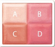 「ミックスカラーチークN 02 ピュアコーラル」（画像提供：株式会社セザンヌ化粧品）