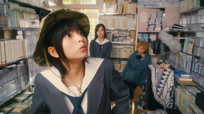 齋藤飛鳥、山下美月、桜田ひより(C)2020 「映像研」実写映画化作戦会議(C)2016 大童澄瞳/小学館