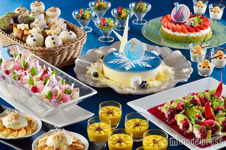 “アナとエルサのフローズンファンタジー”ランチブッフェ／ディナーブッフェ（C）Disney