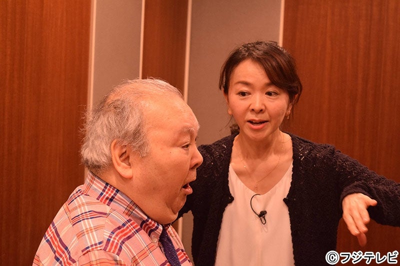 加藤一二三（左）がオペラに挑戦（C）フジテレビ